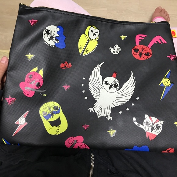 Owl print clutch - Picture 3 of 3